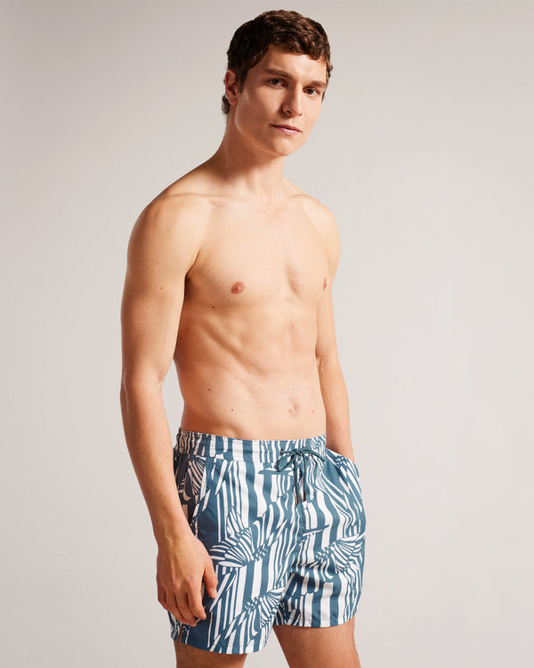 PEATY-Swimwear-Butterfly Striped Printed Swimshort- Ted Baker Romania
