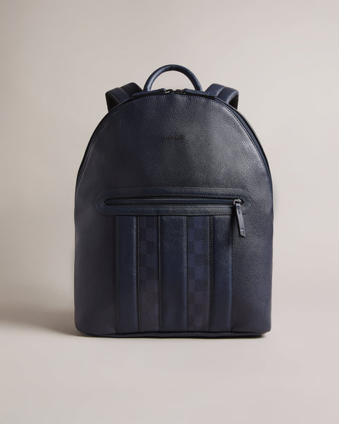 WAYNOR-Bags-House Check PU Backpack- Ted Baker Romania