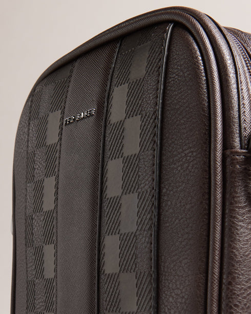 WAYDON-Bags-House Check PU Flight Bag- Ted Baker Romania
