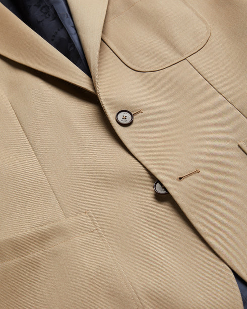 HEDDONJ-Jackets-Nothing says classic like a suit jacket. HEDDONJ is made of soft, pure wool and features notched lapels and a classic single-breasted fit. Now that's impressive. Suit jacket 100% wool Notched lapel Single breasted buttons Pockets Long sleeved George is 6'2" / 1.88m and wears Navy in a Ted size 3- Ted Baker Romania