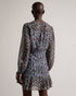 CHERELA-Dresses-It might be downright impossible to not look amazing in CHERELA. With its dropped waist and ruching on the front, pair with a sleek up-do and you're good to go.The fabric of this product is made of 100% recycled polyester. Using recycled polyester helps divert plastic waste from ending in landfills, and helps us to reduce our dependence on virgin materials. Mini dress Long sleeved V-neck Ruched front Ditsy floral print Dropped waist Awuoi is 5'10.5" / 1.79m and wears Light Blue in a Ted size
