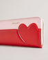HUNIEH-good-Heart Zip Around Purse- Ted Baker Romania