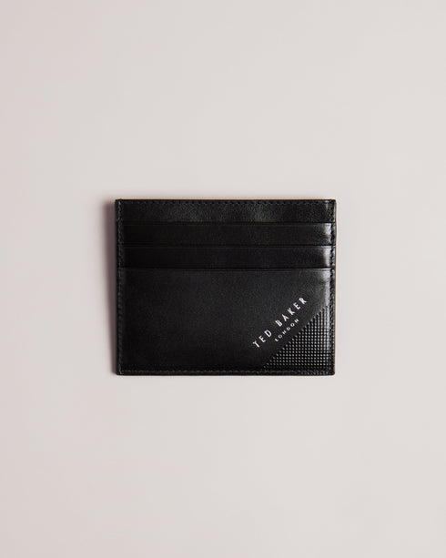RAFFLE-Wallets-Embossed Corner Leather Cardholder- Ted Baker Romania