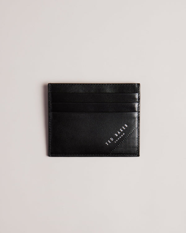 RAFFLE-Wallets-Embossed Corner Leather Cardholder- Ted Baker Romania