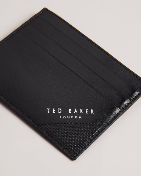 RAFFLE-Wallets-Embossed Corner Leather Cardholder- Ted Baker Romania