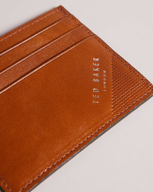 RAFFLE-Wallets-Embossed Corner Leather Cardholder- Ted Baker Romania