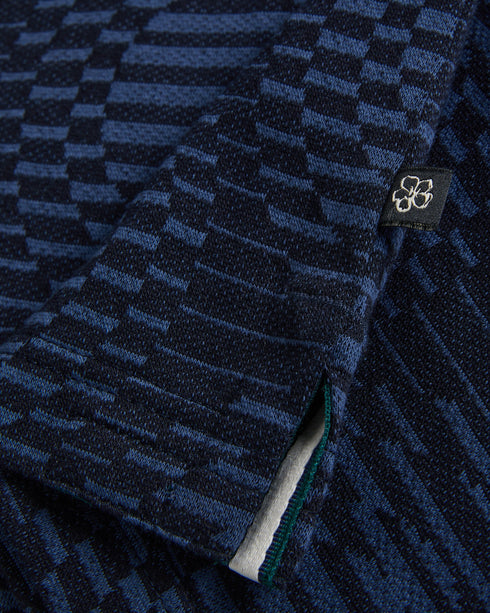 ONO-Tops-Boasting a playful geometric spot design, ONO is sure to turn heads. Made from a lightweight cotton fabric, this short sleeved polo has a rounded collar and zip placket that bring a modern twist to the design.The fabric of this product is made of 100% organic cotton. Organic cotton has a proven lower environmental impact than conventional cotton, as it reduces water usage, greenhouse gas emissions, and eliminates the use of harmful chemicals in the farming process. Polo shirt Short sleeved 100% cot