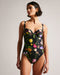 SAFFIEY-Swimwear-A classic one piece with a modern feel, our SAFFIEY swimsuit features a beautiful floral print and removable straps for easy tanning. Just add water.The fabric of this product is made with 78% recycled polyamide. Using recycled polyamide helps divert plastic waste from ending in landfills. Swimsuit One piece Balconette cups Scattered bouquet floral print Removable straps Button details Back cut-out Hook fastening Anna is 5'10" / 1.77m and wears Black in a Ted size 1- Ted Baker Romania