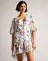 ROSMRYY-Swimwear-Plunge Cover Up With Button Details- Ted Baker Romania