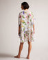 ROSMRYY-Swimwear-Plunge Cover Up With Button Details- Ted Baker Romania