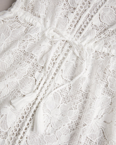 LILIHA-Swimwear-Plunge Neck Cover Up- Ted Baker Romania