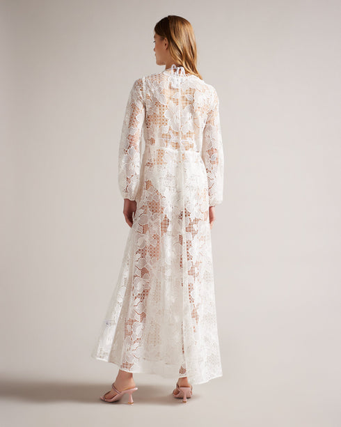 LILIHA-Swimwear-Plunge Neck Cover Up- Ted Baker Romania