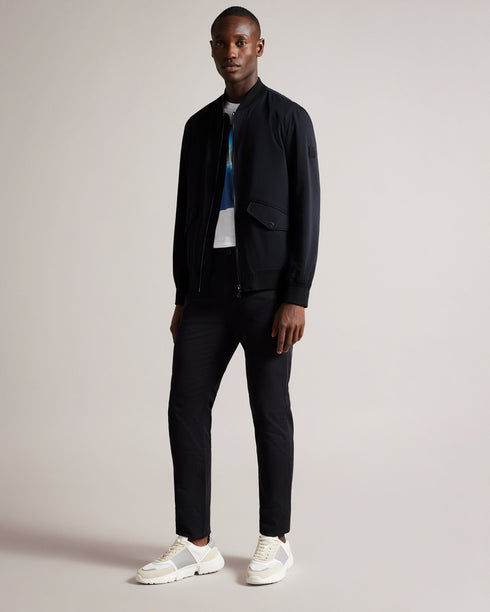 ALBAMA-Outerwear-For a jacket that's both stylish and practical, look no further than ALBAMA. With a sleek zip fastening and handy front pockets, this jacket is perfect for when you're on the go. The ribbed collar and cuffs finish the look with a touch of sporty style. Bomber jacket Nylon blend Zip fastening Front pockets Ribbed collar and cuffs- Ted Baker Romania