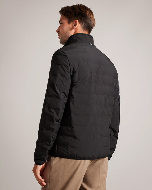 TUCSON-Outerwear-Unpredictable weather has nothing on you. With a trendy horizontal quilt, the TUCSON jacket has you covered through rainy days and brisk mornings alike. Puffer jacket Slim horizontal quilt Long sleeved Zip fastening High neck Zip pockets- Ted Baker Romania