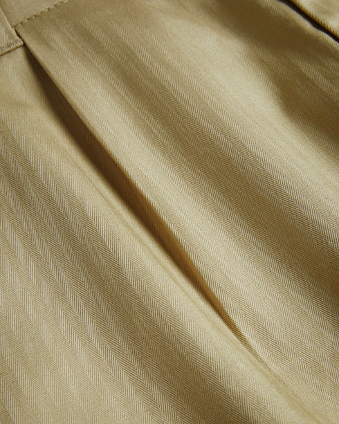 BOSSAR-Trousers-It's all in the details: Trousers Tailored details Cotton blend Regular fit Half elasticated waist Belt loops Zip and button fastening Elliot is 6'2" / 1.88m and wears Natural in 32 R- Ted Baker Romania