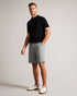 TURA-Shorts-Regular Fit Dogtooth Short- Ted Baker Romania