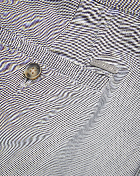 TURA-Shorts-Regular Fit Dogtooth Short- Ted Baker Romania