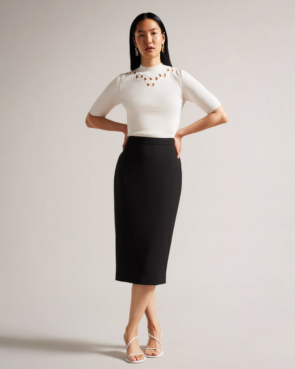 HILDIAS-Skirts-Midi Pencil Skirt- Ted Baker Romania