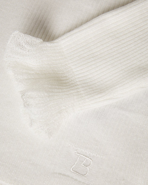 DVANA-Knitwear-For a frilling addition to your smart-casual wardrobe, add DVANA to your style repertoire. Not any ordinary knit, this ribbed jumper is given a little extra in the form of a frill detailing on the neckline and sleeves. Fitted jumper Cashmere blend High neck Long sleeves Frilled trims Ribbed knit- Ted Baker Romania