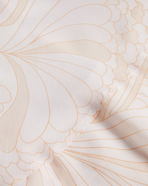 SHERIIL-Dresses-A bohemian dream come true, SHERIIL features charming ruffle details, a tiered hem, and a playful paisley print. Its deep V-neck and sleeveless design keep you cool, while the lace-up back adds the finishing touch to the look. With a convenient zip fastening, slipping into effortless glamour has never been easier.The fabric of this product is made with 55% recycled polyester. Using recycled polyester helps divert plastic waste from ending in landfills, and helps us to reduce our dependence o