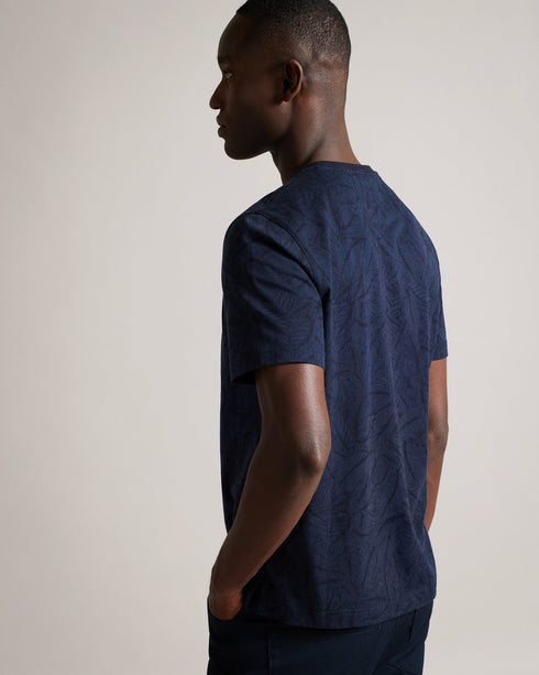 SEDLING-Tops-SS All-Over Printed T-Shirt- Ted Baker Romania