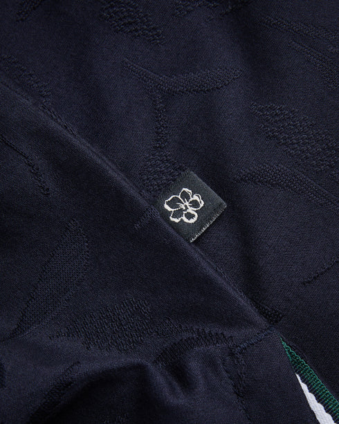 POLENN-Tops-SS Regular Textured Half-Zip- Ted Baker Romania