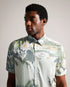 OULART-Shirts-SS Regular Botanical Shirt- Ted Baker Romania
