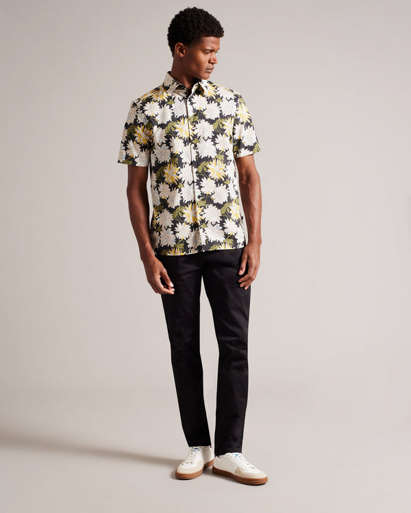 DANIELS-Trousers-Irvine Slim Fit Chino Trousers- Ted Baker Romania