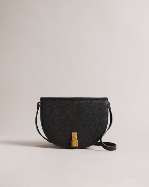 SOHHO-Bags-Padlock Detail Saddle Bag- Ted Baker Romania