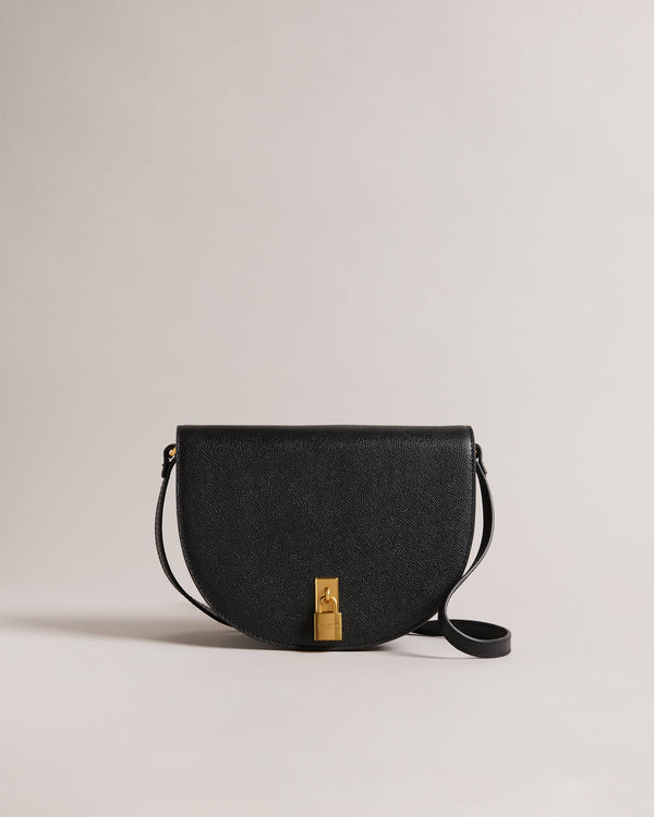 SOHHO-Bags-Padlock Detail Saddle Bag- Ted Baker Romania