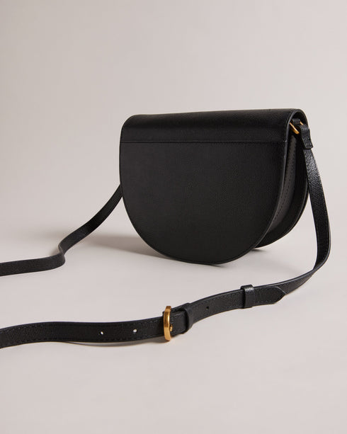SOHHO-Bags-Padlock Detail Saddle Bag- Ted Baker Romania