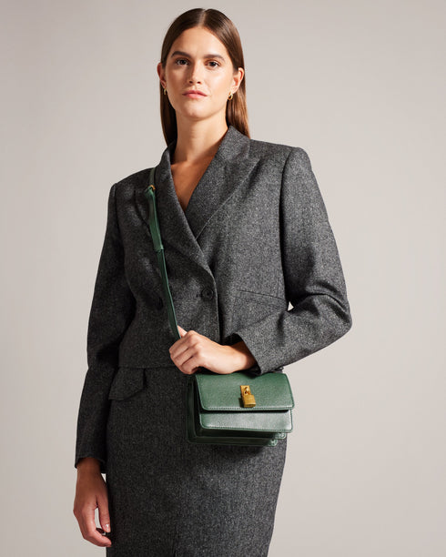 SSLOANE-Bags-Padlock Detail Mini Shoulder Bag- Ted Baker Romania