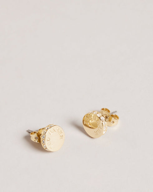 SEESAY-Jewellery-Sparkle Dot Logo Stud Earring- Ted Baker Romania