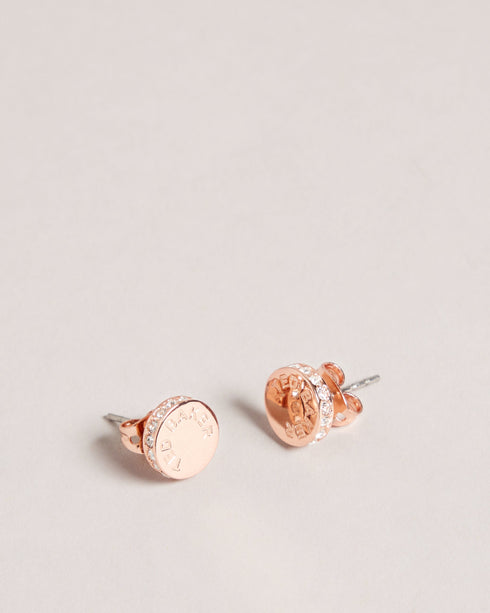 SEESAY-Jewellery-Sparkle Dot Logo Stud Earring- Ted Baker Romania