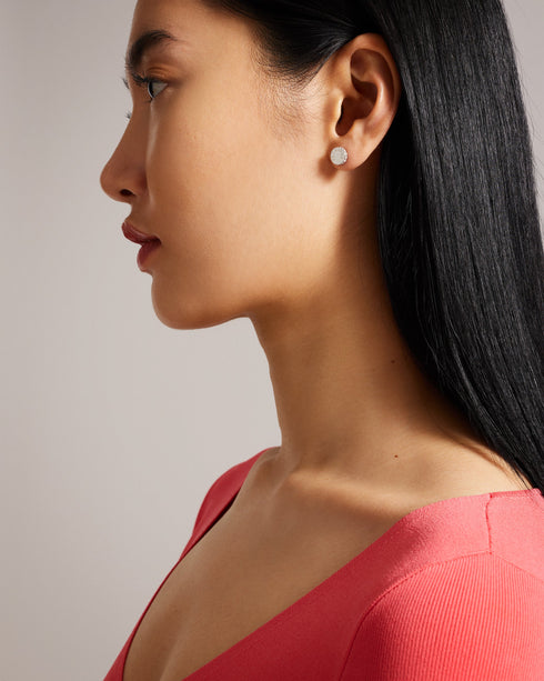 SEESAY-Jewellery-Sparkle Dot Logo Stud Earring- Ted Baker Romania