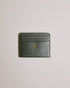 HACE-Wallets-Add a touch of luxury to your daily routine with our leather HACE card holder. The branded stud and rounded top edges enhance its visual appeal, while multiple card slots offer ample space for your essentials. Card holder Top grain leather Branded stud Rounded top edges Debossed logo Card slots Dimensions: 0.5cm x 7.8cm x 10cm- Ted Baker Romania