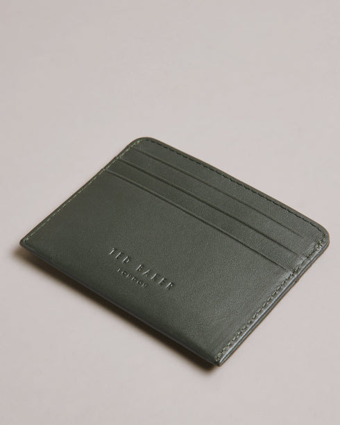HACE-Wallets-Add a touch of luxury to your daily routine with our leather HACE card holder. The branded stud and rounded top edges enhance its visual appeal, while multiple card slots offer ample space for your essentials. Card holder Top grain leather Branded stud Rounded top edges Debossed logo Card slots Dimensions: 0.5cm x 7.8cm x 10cm- Ted Baker Romania