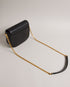 ESIA-Bags-Effortless glamour, meet ESIA. This saddle bag is crafted from luxurious leather, and you can keep even more essentials close at hand with the convenient back slip pocket. For a personalised touch, the removable branded webbing strap allows you to switch up your look effortlessly. Leather crossbody saddle bag Magnetic fastening with buckle tab Chain shoulder strap with padded leather panel Removable branded webbing strap Logo hardware Back slip pocket Dimensions: 5cm x 16.5cm x 21cm- Ted Baker Rom