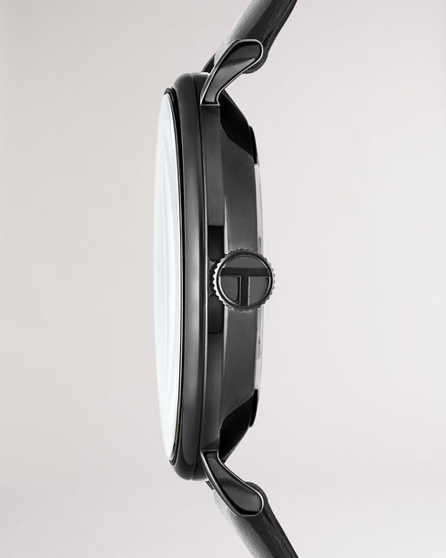 TIMENE-Watches-BKPPGS303 Eco-Leather Strap Watch- Ted Baker Romania