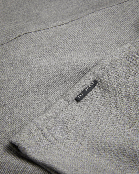 GAZINE-Tops-GAZINE is effortlessly cool. Crafted from a sumptuous cotton blend and designed with a funnel neck, half zip, and subtle textured panel, this piece is ready for nights in and days out alike. Pullover jacket Half zip Funnel neck 100% cotton Textured panel Long sleeves- Ted Baker Romania