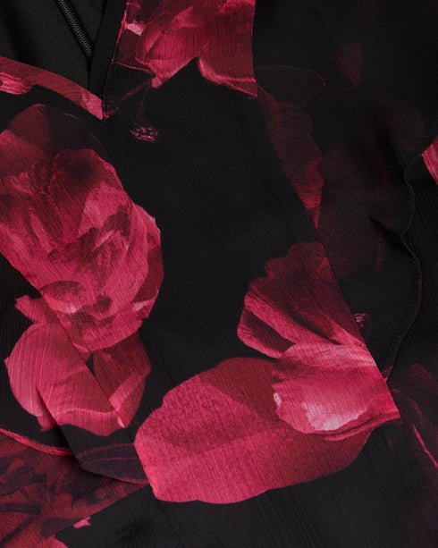 BELAMAY-Tops-Angel Sleeve Peplum Top- Ted Baker Romania