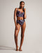 ABELAA-Swimwear-ABELAA makes waves. The retro-inspired high waist on these bikini bottoms is complemented by a vibrant floral print, so nothing can stand between you and feeling fabulous on the beach. Bikini bottom Floral print High waist Branded metal plaque- Ted Baker Romania