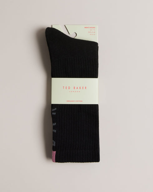 REDHOT-Socks-Designed with versatility in mind, the REDHOT socks are suitable for a wide range of activities with their comfortable cotton blend and sleek design. Sports socks Cotton blend Jacquard logo on ankle Colour block detail- Ted Baker Romania