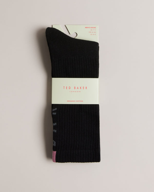 REDHOT-Socks-Designed with versatility in mind, the REDHOT socks are suitable for a wide range of activities with their comfortable cotton blend and sleek design. Sports socks Cotton blend Jacquard logo on ankle Colour block detail- Ted Baker Romania