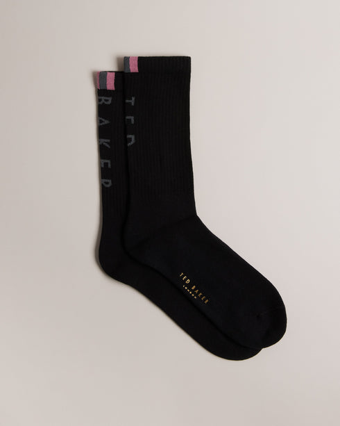 REDHOT-Socks-Designed with versatility in mind, the REDHOT socks are suitable for a wide range of activities with their comfortable cotton blend and sleek design. Sports socks Cotton blend Jacquard logo on ankle Colour block detail- Ted Baker Romania