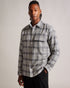 CHIETI-Shirts-LS Textured Check Over Shirt- Ted Baker Romania