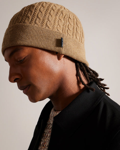 ALTERS-Hats-Cashmere Blend Knitted Hat- Ted Baker Romania