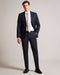 OWENT-Trousers-Slim Jacquard Check Suit Trousers- Ted Baker Romania