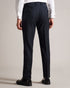 OWENT-Trousers-Slim Jacquard Check Suit Trousers- Ted Baker Romania