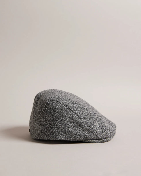 BENIEY-Hats-Complete your look with BENIEY. Crafted from a cosy wool blend and lined with soft cotton, this flat cap is the perfect blend of style and comfort. Flat cap Marled knit Wool blend Cotton lining Metal branded plaque- Ted Baker Romania